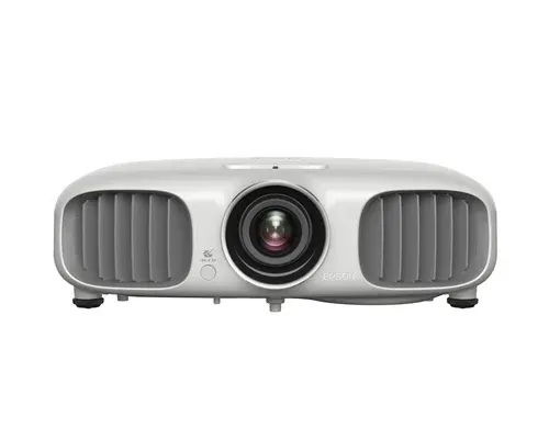 Witte Epson EH-TW5900 thuisbioscoopbeamer, vooraanzicht