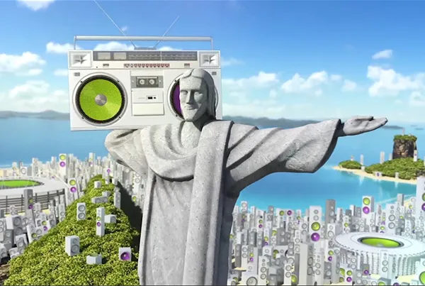Beeld uit het project 3d motion design showreel