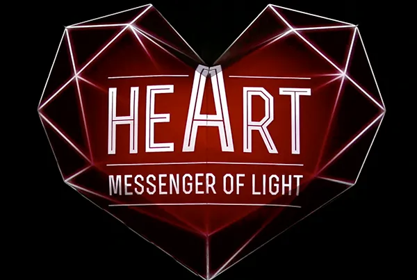 Beeld uit het project HeArt – Messenger of Light – ‘The sound of synchronicity’