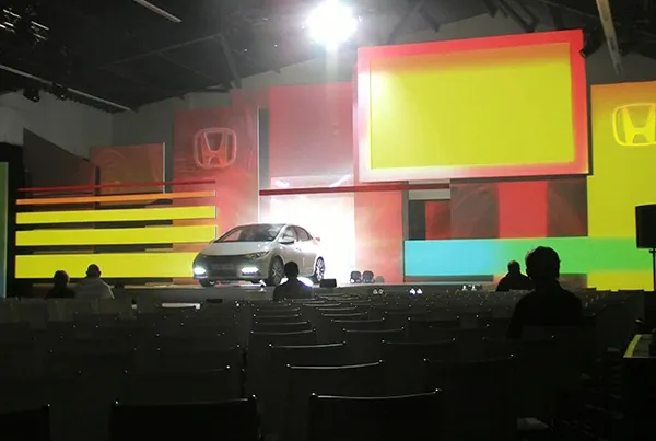 Beeld uit het project Projection Mapping Showreel